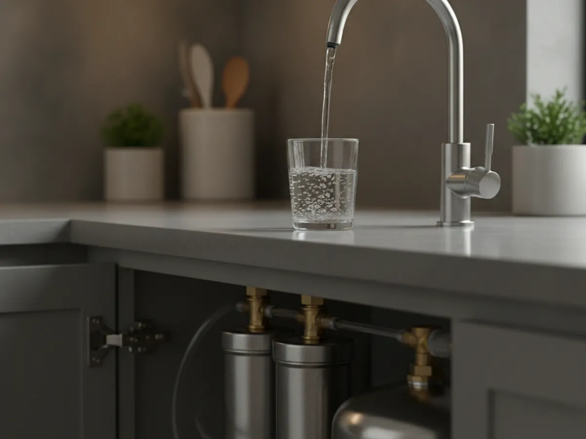 Reverse Osmosis detail work by a licensed San Diego County water treatment technician