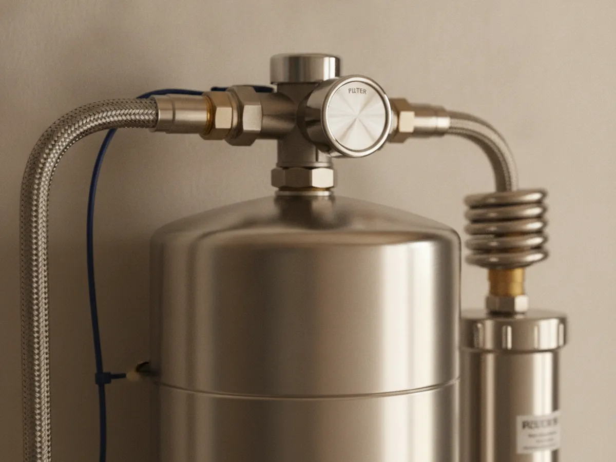 Salt-Free Conditioning detail work by a licensed San Diego County water treatment technician